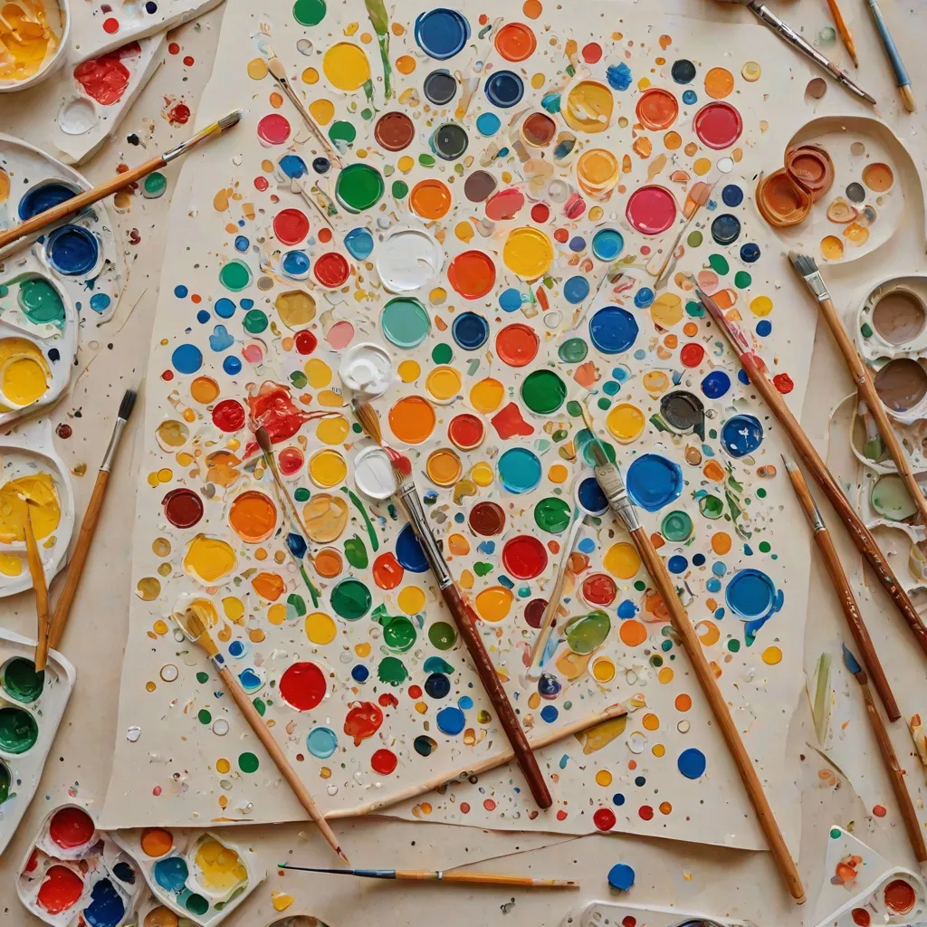 DIY malowanie po numerach - zrób atrakcję dla dzieci!