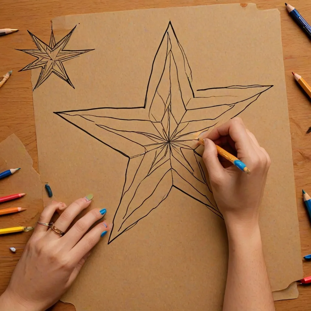 Jak narysować gwiazdę? Zobacz te triki!