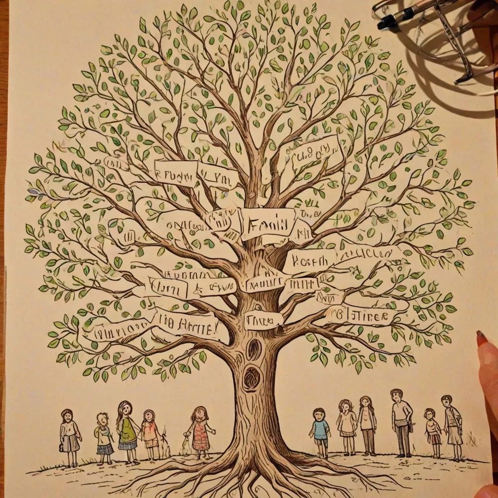 Jak narysować drzewo genealogiczne?