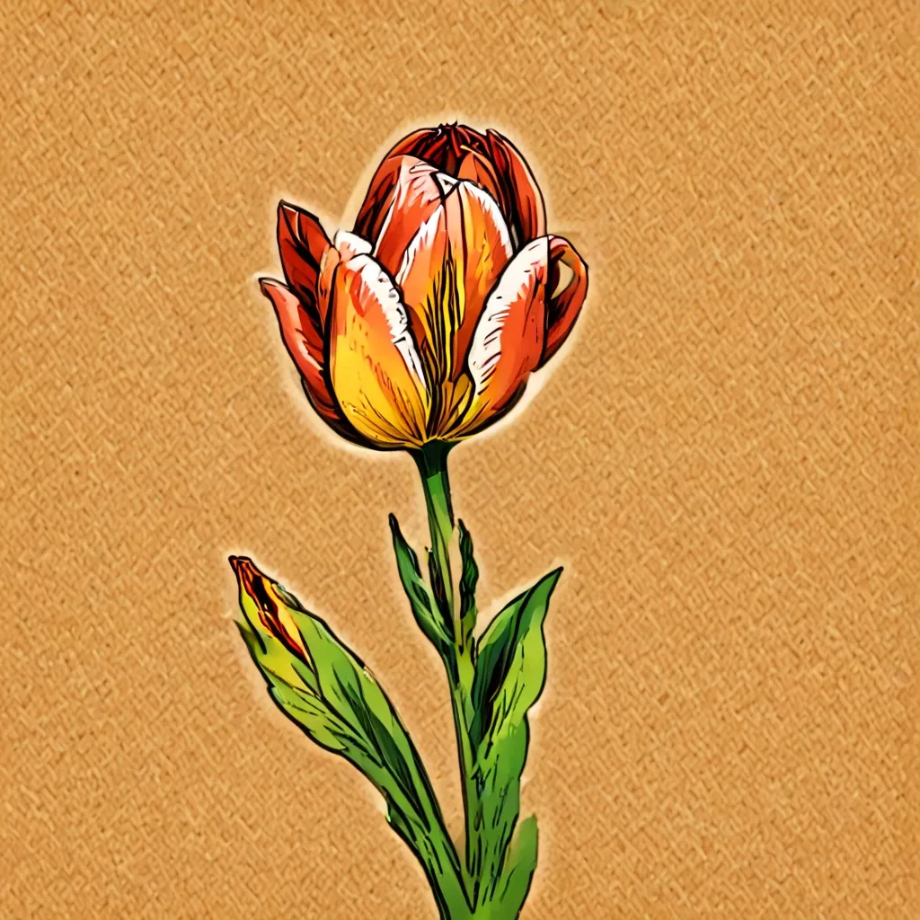 Jak narysować tulipana? Poradnik małego artysty