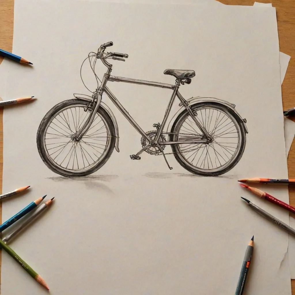 Jak narysować rower? Gdzie łatwo popełnić błędy?