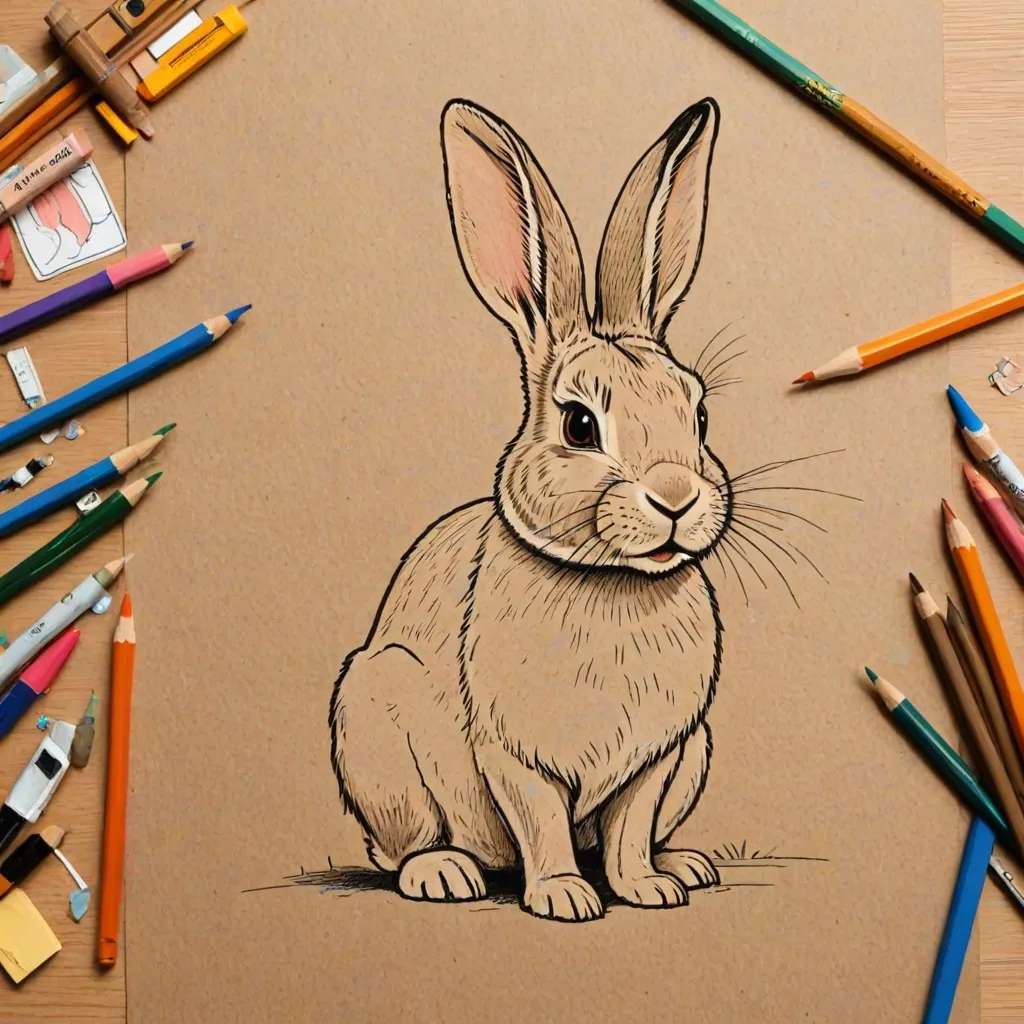 Jak narysować królika? Szybki poradnik