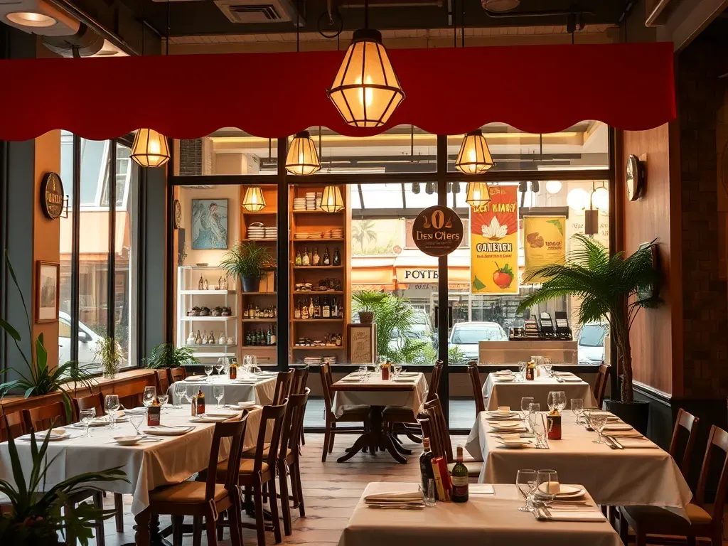  wyjątkowość restauracji w centrum miasta